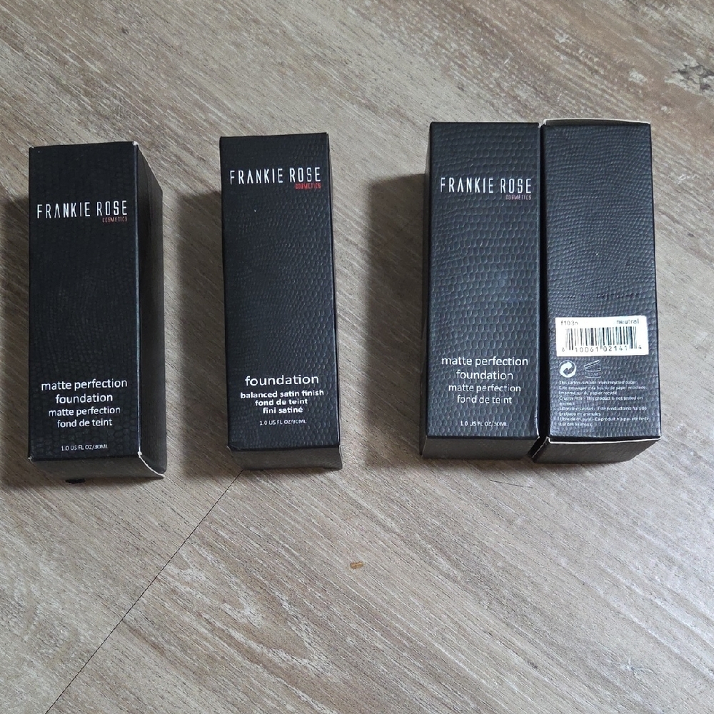 Matte Perfection Foundation - Black Packaging GOLD AND CARAMEL AVAILABLE